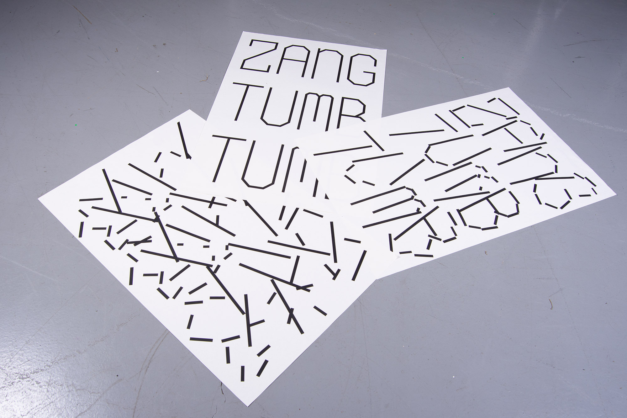 Zang Tumb Tumb Posters